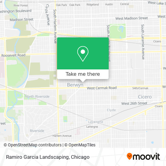 Ramiro Garcia Landscaping map