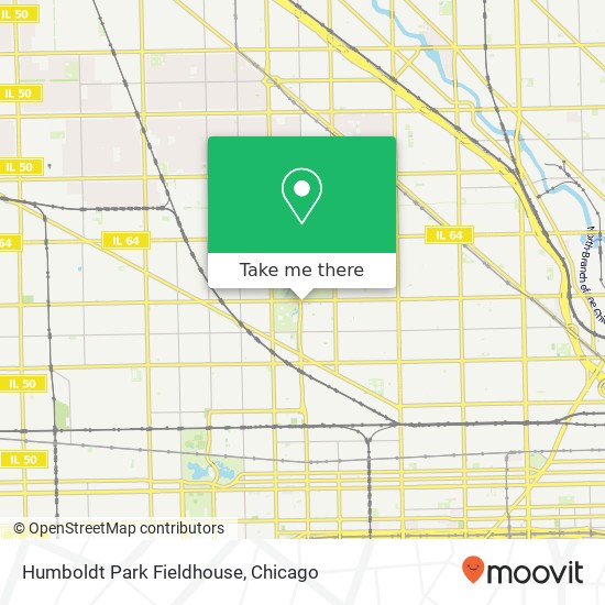 Humboldt Park Fieldhouse map