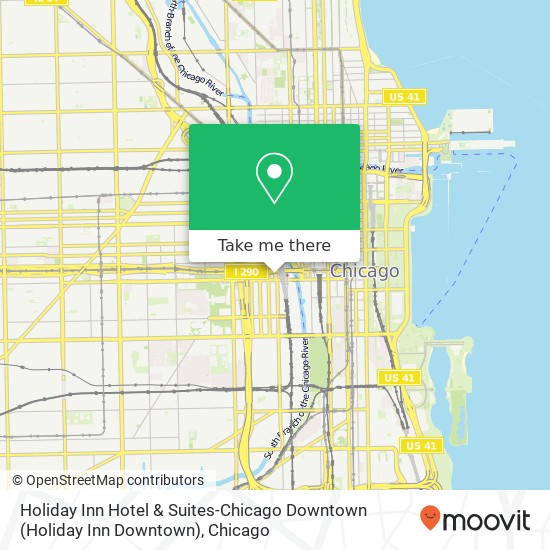 Holiday Inn Hotel & Suites-Chicago Downtown (Holiday Inn Downtown) map