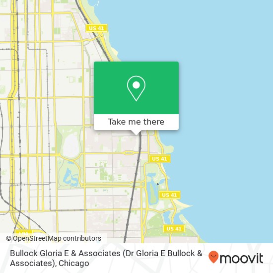 Bullock Gloria E & Associates map