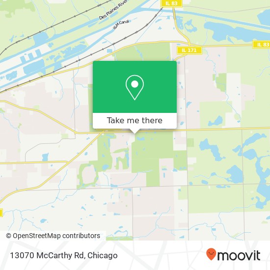 13070 McCarthy Rd map