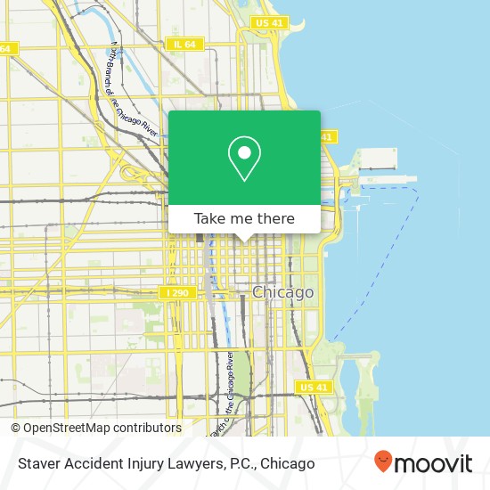 Staver Accident Injury Lawyers, P.C. map