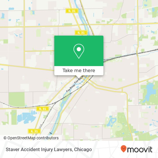 Staver Accident Injury Lawyers map
