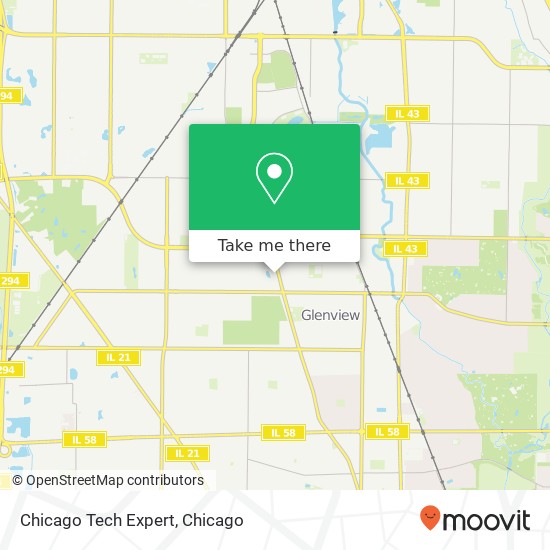 Mapa de Chicago Tech Expert