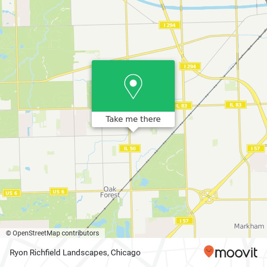 Ryon Richfield Landscapes map