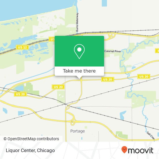 Liquor Center map