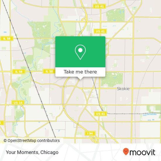 Your Moments map