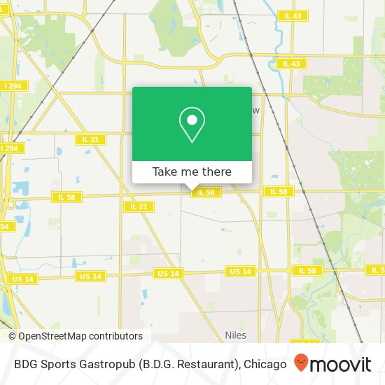 BDG Sports Gastropub (B.D.G. Restaurant) map