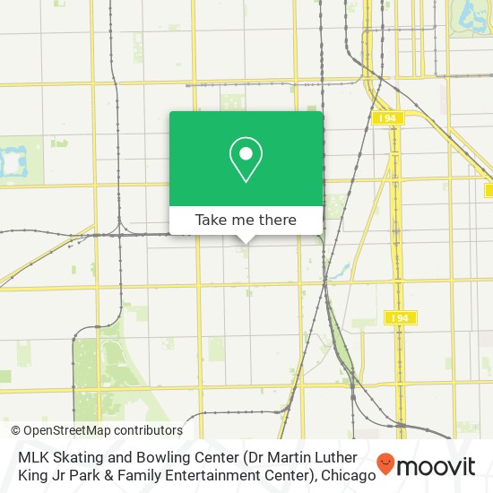 MLK Skating and Bowling Center (Dr Martin Luther King Jr Park & Family Entertainment Center) map