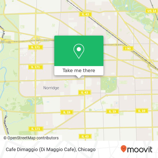 Mapa de Cafe Dimaggio (Di Maggio Cafe)