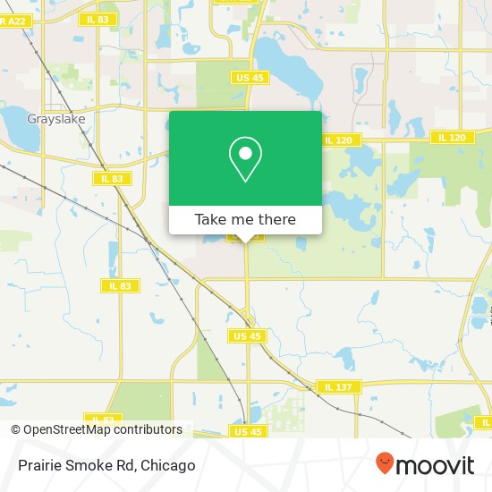 Mapa de Prairie Smoke Rd