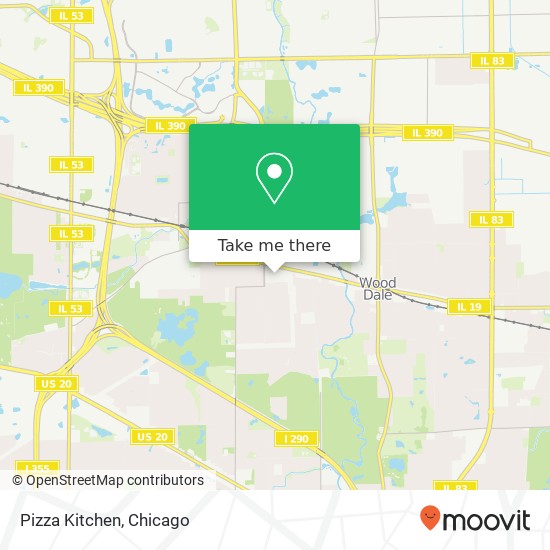 Pizza Kitchen map