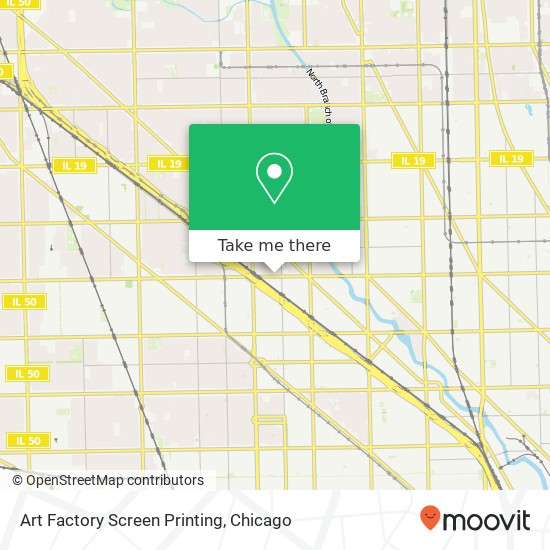 Mapa de Art Factory Screen Printing