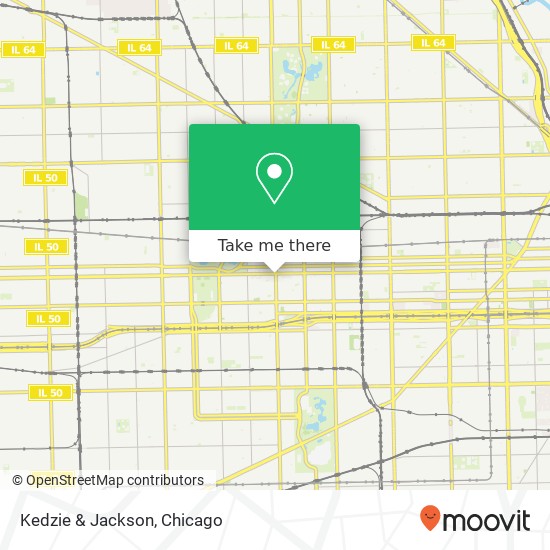 Kedzie & Jackson map