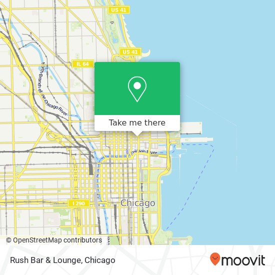 Mapa de Rush Bar & Lounge