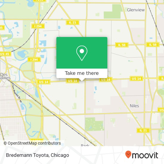 Bredemann Toyota map