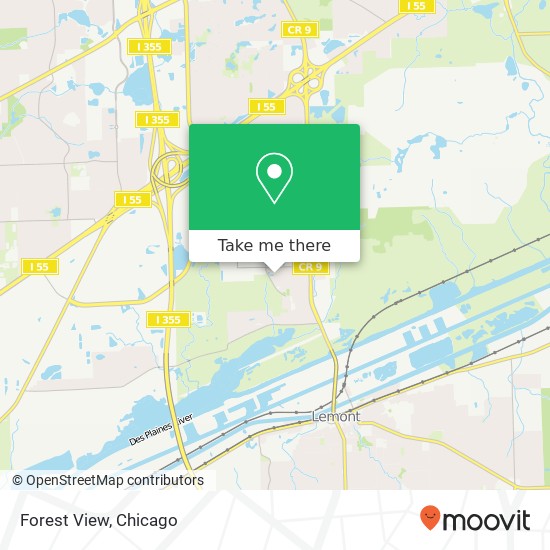 Forest View map