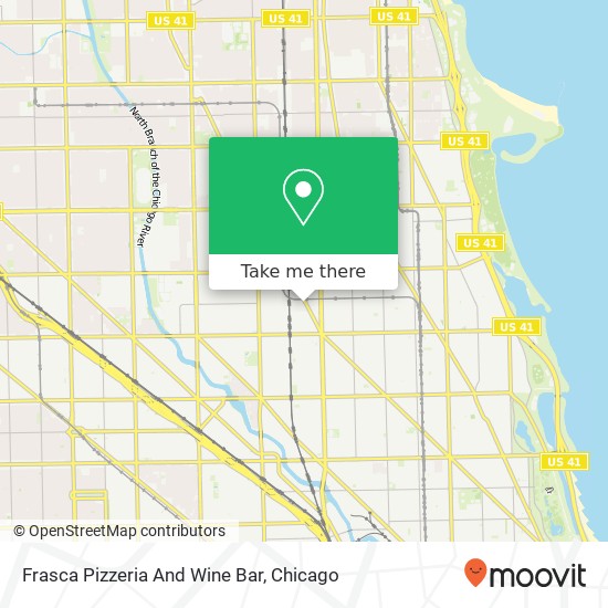 Frasca Pizzeria And Wine Bar map