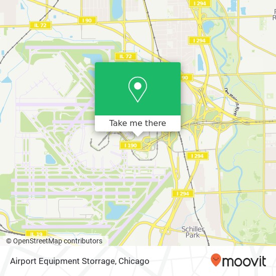 Airport Equipment Storrage map