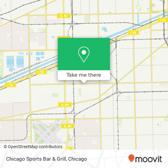 Chicago Sports Bar & Grill map