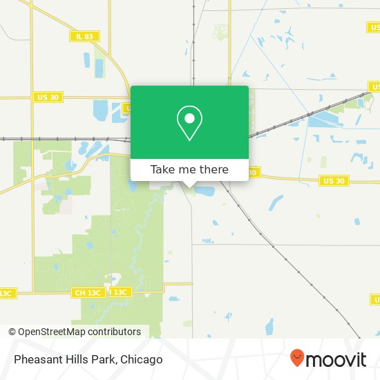 Pheasant Hills Park map