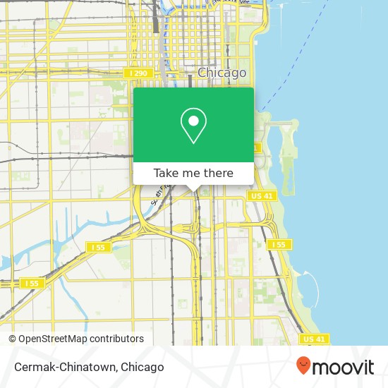 Mapa de Cermak-Chinatown