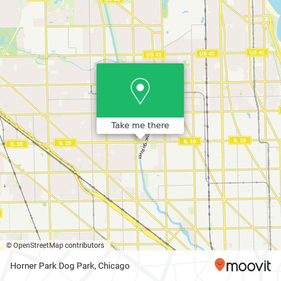 Mapa de Horner Park Dog Park