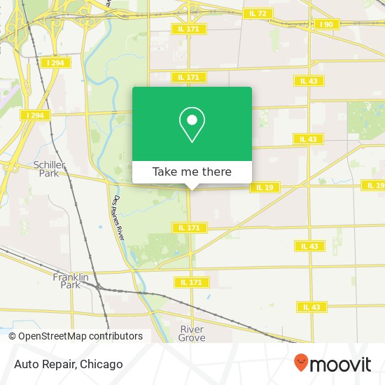 Auto Repair map