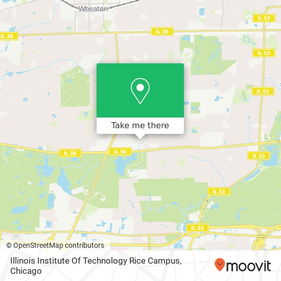 Mapa de Illinois Institute Of Technology Rice Campus