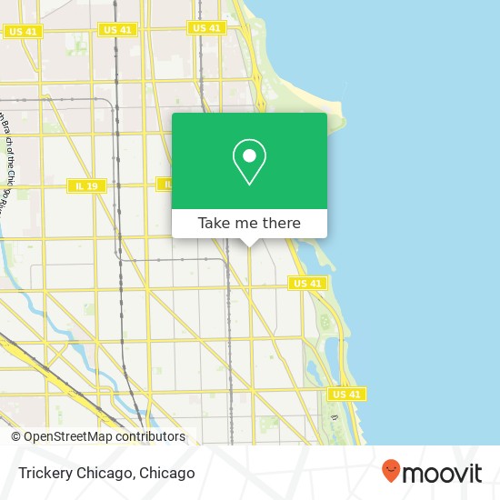Trickery Chicago map