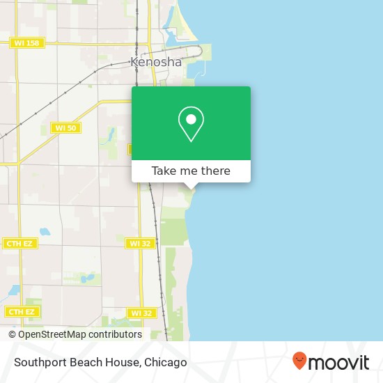 Southport Beach House map