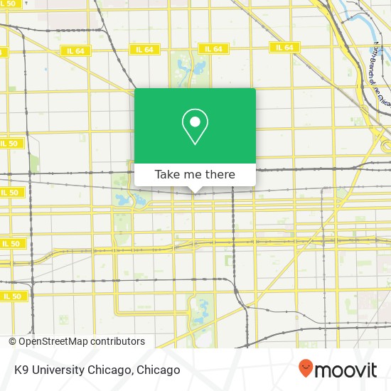 K9 University Chicago map