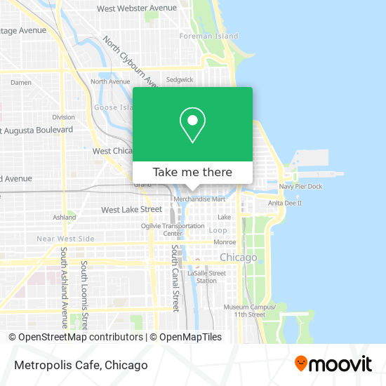 Mapa de Metropolis Cafe