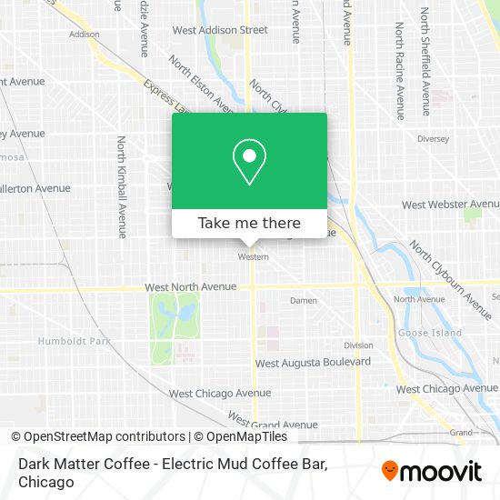 Dark Matter Coffee - Electric Mud Coffee Bar map