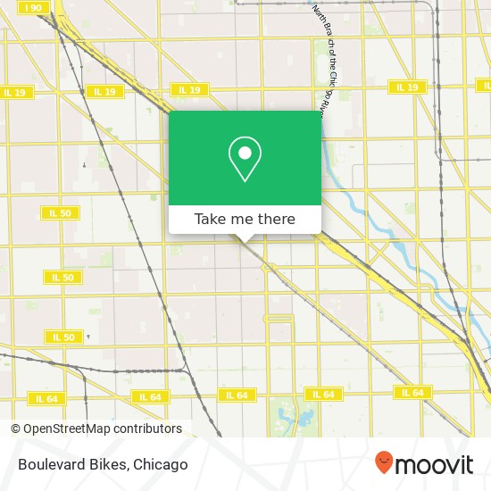 Boulevard Bikes map