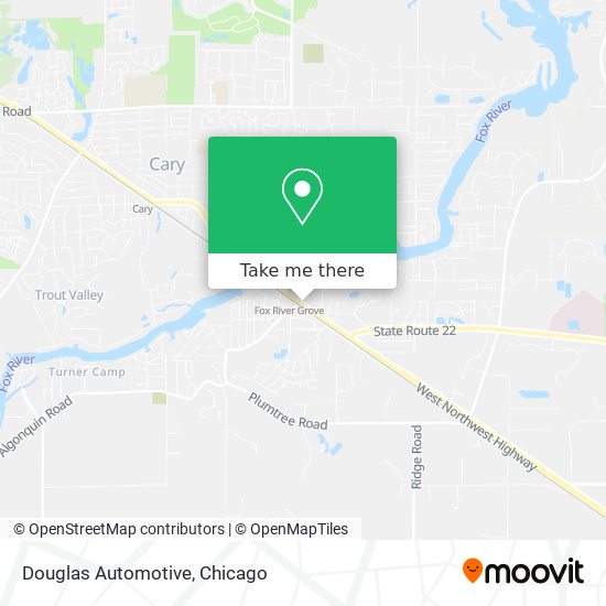 Douglas Automotive map