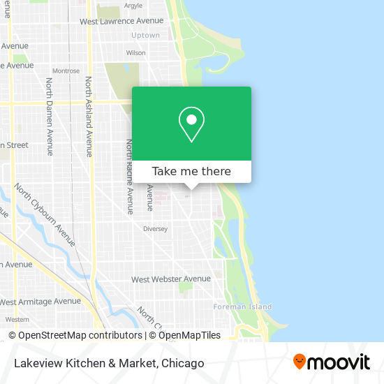 Lakeview Kitchen & Market map