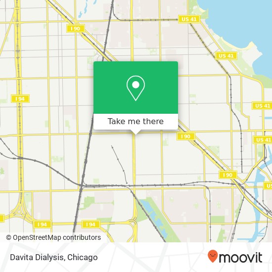 Davita Dialysis map