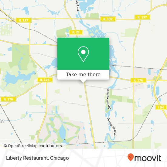 Liberty Restaurant map