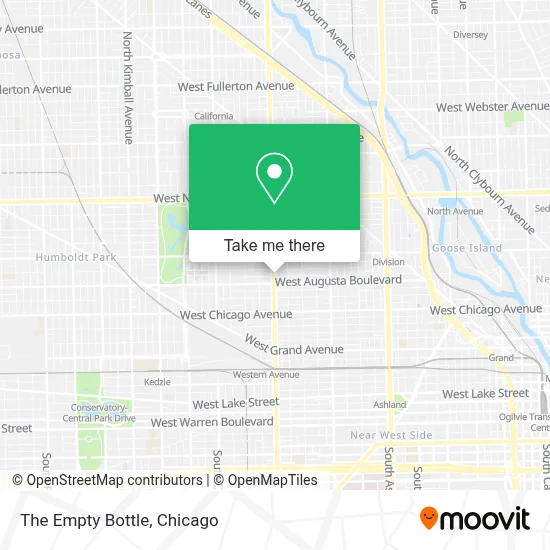 The Empty Bottle map