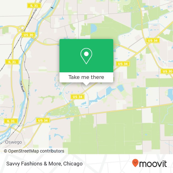 Savvy Fashions & More map