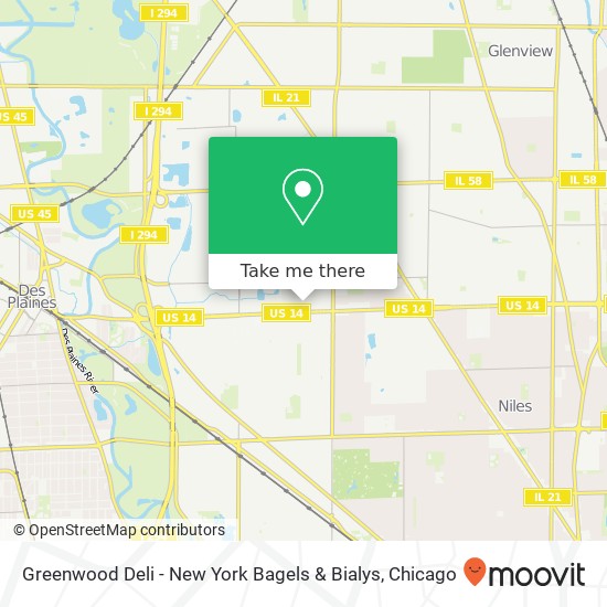 Greenwood Deli - New York Bagels & Bialys map