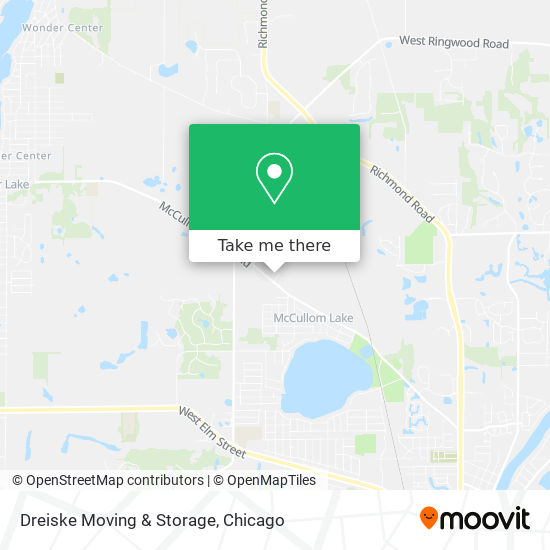 Dreiske Moving & Storage map