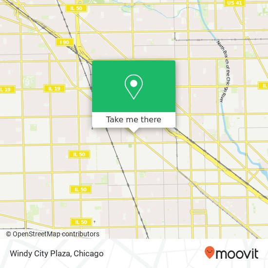Windy City Plaza map