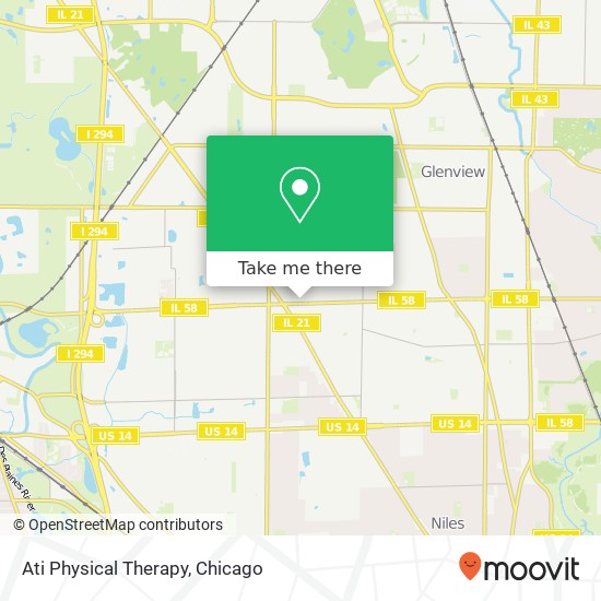 Ati Physical Therapy map