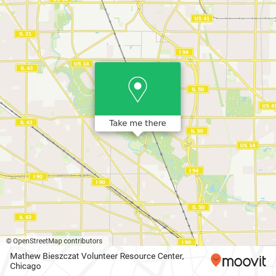 Mathew Bieszczat Volunteer Resource Center map