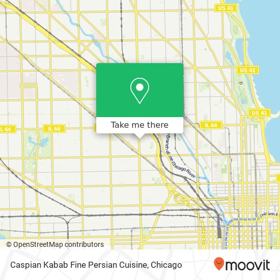 Caspian Kabab Fine Persian Cuisine map