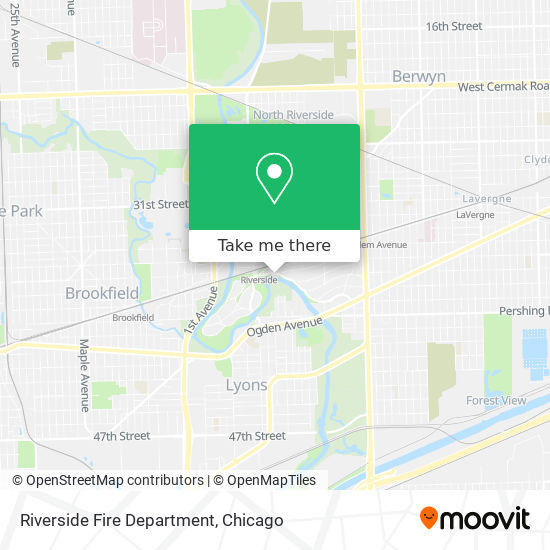Mapa de Riverside Fire Department