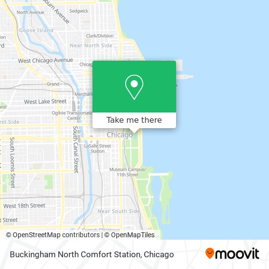 Buckingham North Comfort Station map