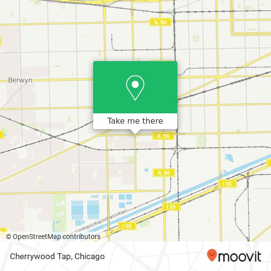 Cherrywood Tap map